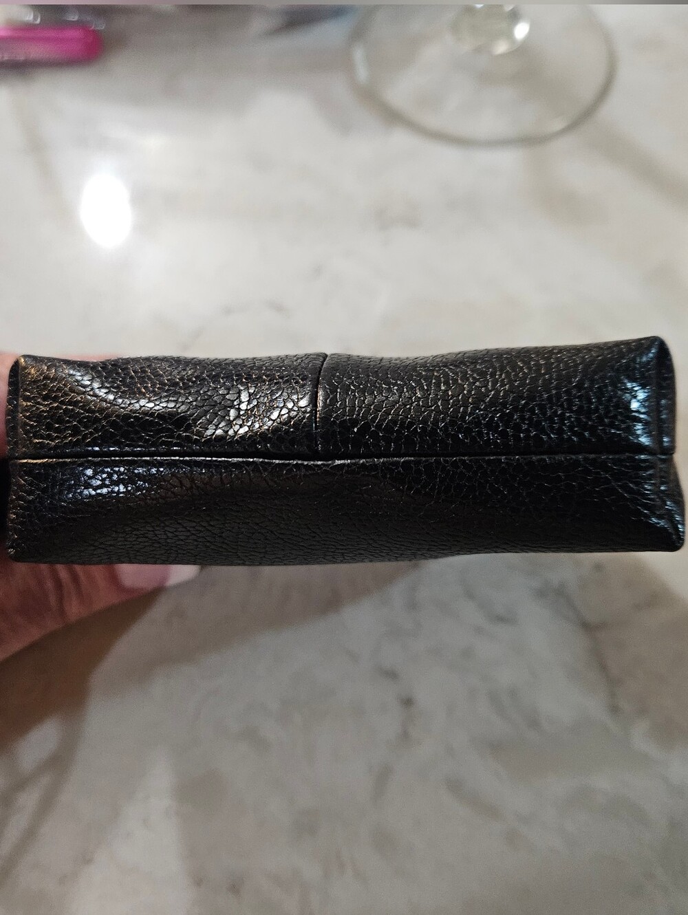 Brighton Chocolate Brown With Animal Print Inside Pouch, Like New! - Picture 12 of 12